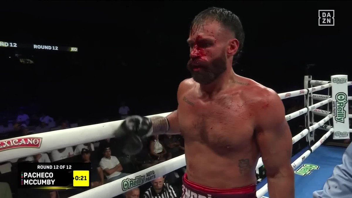Trevor Mccumby powering through a NASTY cut #RodriguezCafu | Live NOW on DAZN