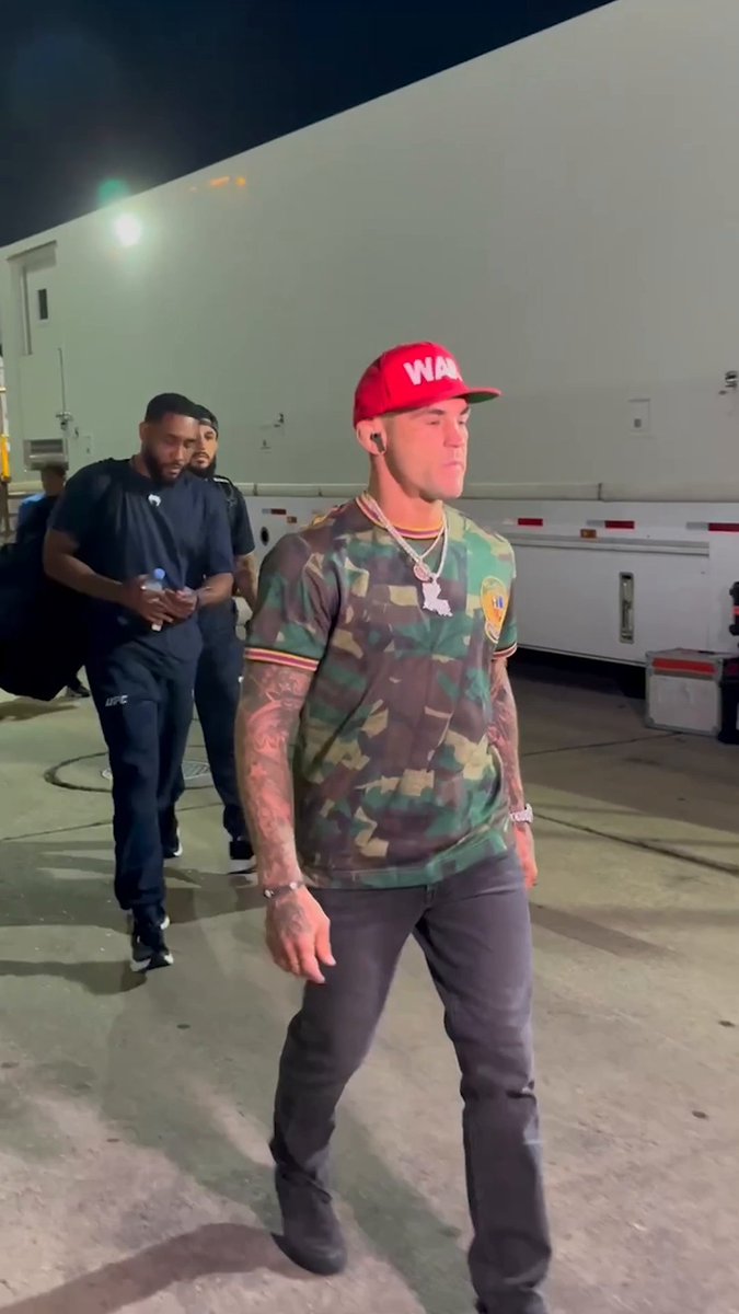 Dustin Poirier arrives for his final UFC fight in New Orleans 💎 #UFC318 Watch #UFC318 TONIGHT AT 10 PM ET on ESPN+ PPV ➡️