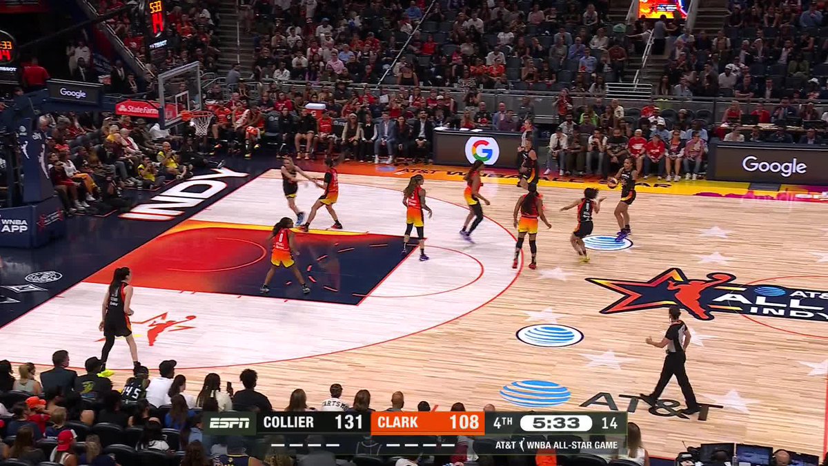 Captain Napheesa Collier takes the WNBA All-Star scoring record with 36 points and counting 🔥
