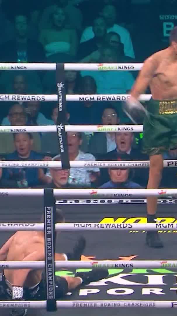.Sebastian Fundora DROPS TSZYU IN RD1! 📺 Order #PacquiaoBarrios now: