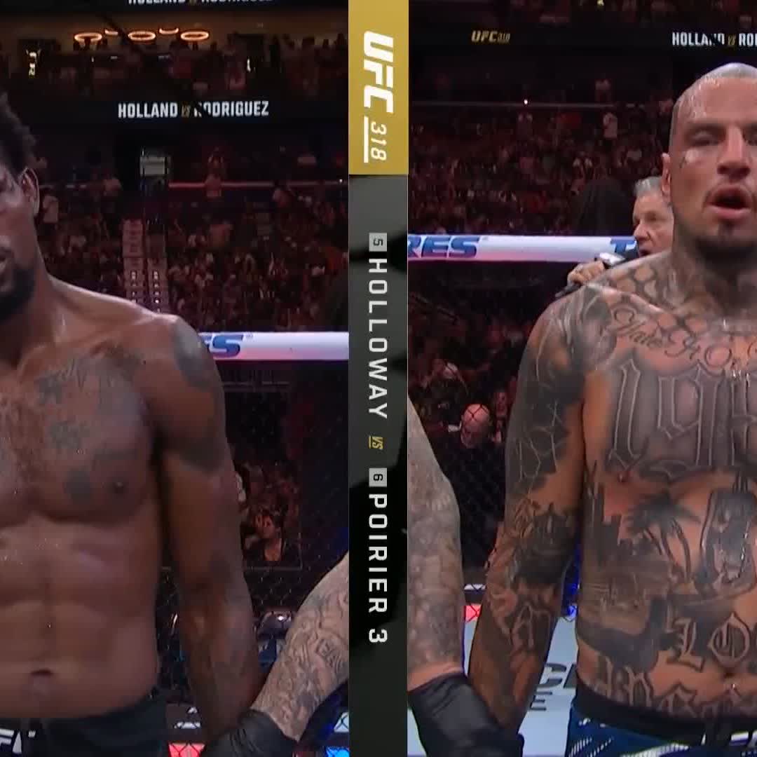 A HUGE ranked win for him 🤝 Daniel Rodriguez earns the UD victory inside the Octagon! [ #UFC318 | LIVE NOW on ESPN+ PPV ]