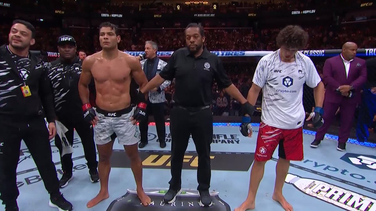 PAULO COSTA DEFEATS ROMAN KOPYLOV BY UNANIMOUS DECISION! #UFC318 His first win since 2022
