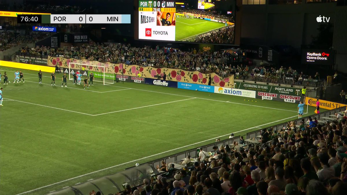 Anthony Markanich gives Minnesota United FC the lead in Portland! 📺 #MLSSeasonPass: