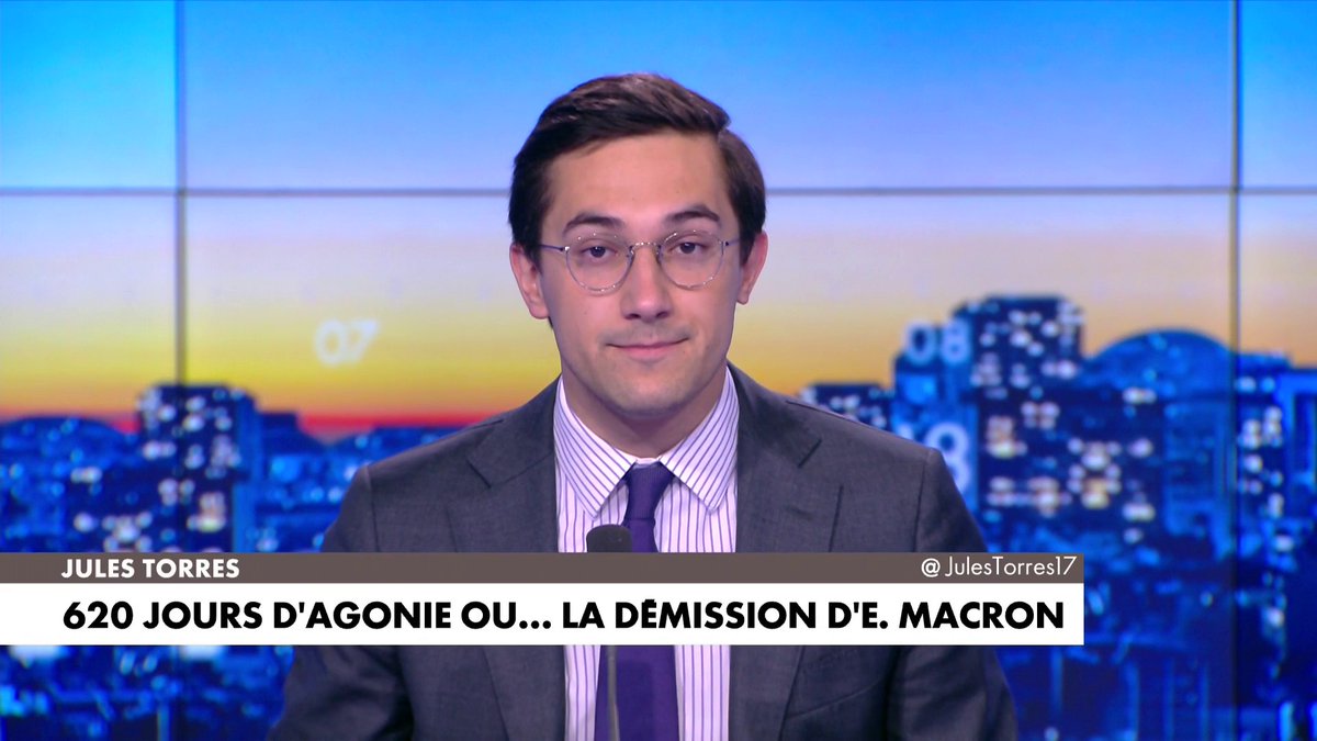 L'édito de Jules Torres : «620 jours d'agonie ou... la démission d'Emmanuel Macron»