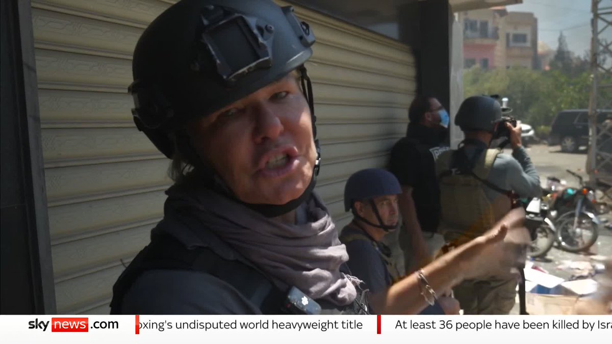 Sky's special correspondent Alex Crawford is inside the centre of Sweida, Syria where fierce battles between the Druze militia led by cleric Hikmat al Hajiri and the Arab fighters supporting their Bedouin brethren continue. 📺 Sky 501 and YT