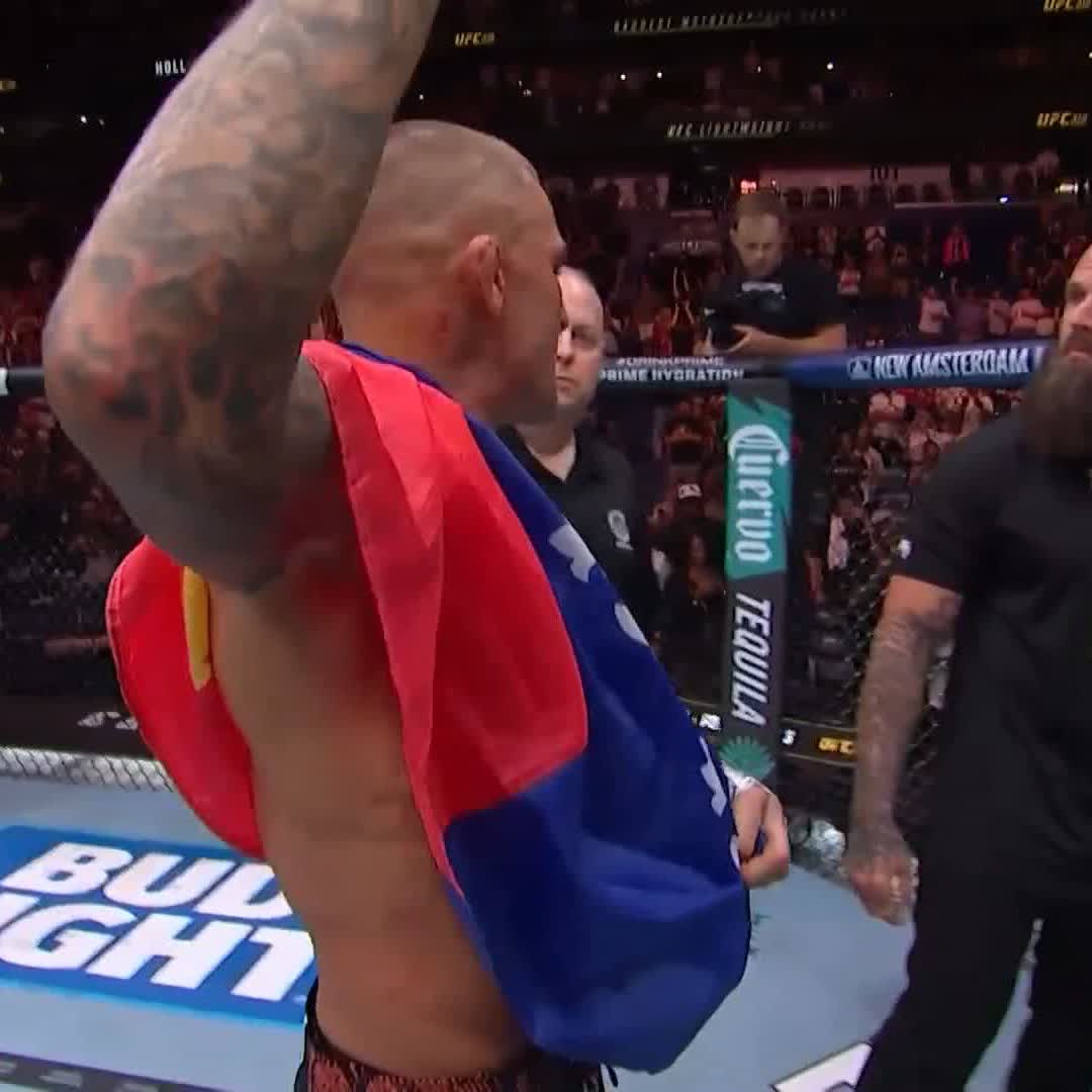 Don't be sad it's over, be happy it happened 🥲 [ #UFC318 | The Diamond ]