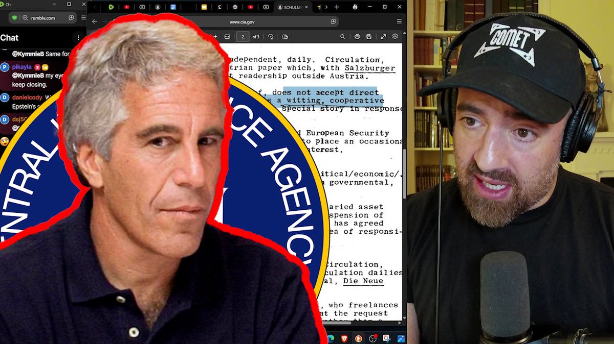 Epstein's Likely Intelligence Ties: Contact vs Asset. Language matters, so you know what what to ask for from DOJ, and so DOJ knows how to sweep up all relevant search queries from CIA.