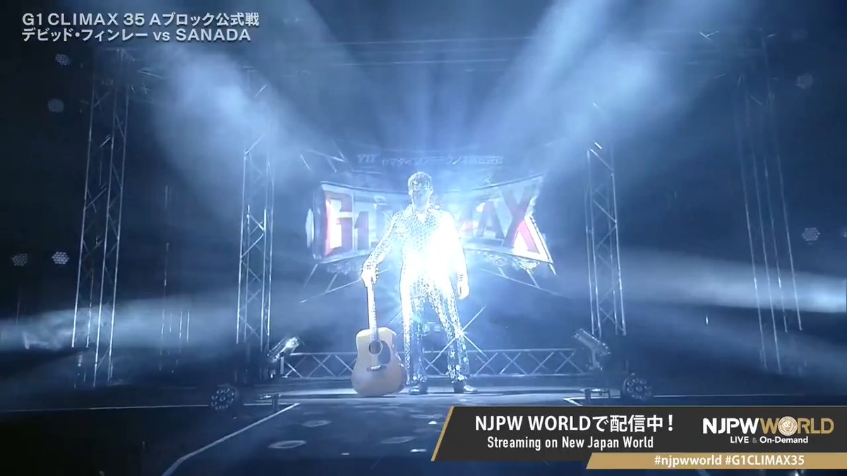 SANADA "✨✨✨" From the profile URL #NJPW #njpwworld #G1CLIMAX35