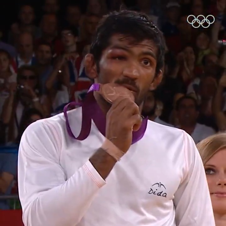 This comeback by Yogeshwar Dutt in Olympics 🥹
