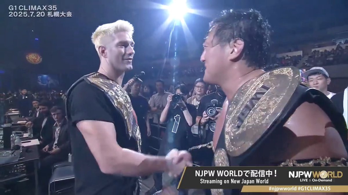 .ZSJ. Ⓥ 🤝 タイチ From the profile URL #NJPW #njpwworld #G1CLIMAX35