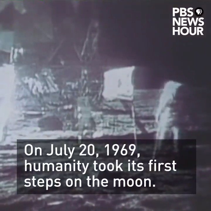 #OTD in 1969 Neil Armstrong and Edwin (“Buzz”) Aldrin walked on the Moon.