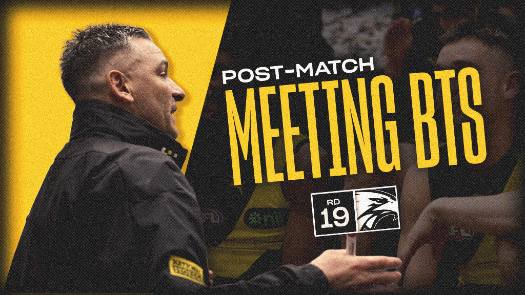 ‘I’m so proud, so proud of everything.’ 😃 Inner sanctum access to last night’s post-win team meeting 🎥