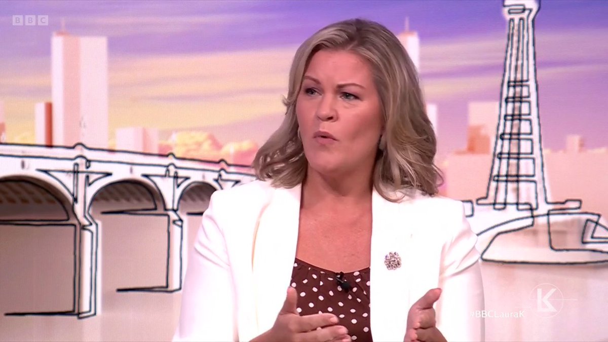 "Cut the speeches with the folks from different businesses that are stuck there like hostages behind you" Political strategist Jo Tanner offers her advice to the Labour government #BBCLauraK