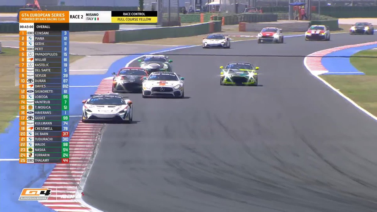 Out of the race with damage, but still happy to help with the clean-up. Full respect, Ajith Kumar 🫡 📺 #gt4europe I #gt4
