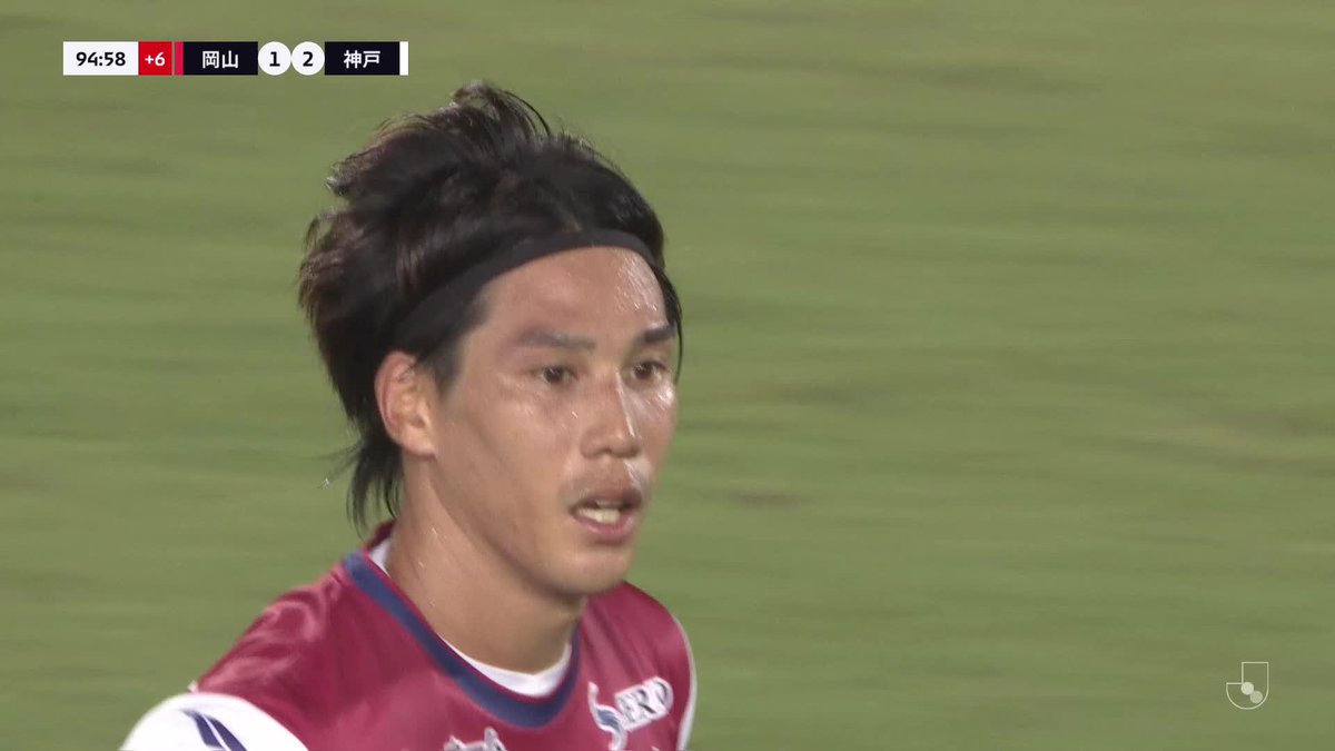 🎦 ゴール動画 🏆 明治安田J1リーグ 第24節 🆚 岡山vs神戸 🔢 1-2 ⌚️ 90+5分 ⚽️ 江坂 任(岡山) #Jリーグ
