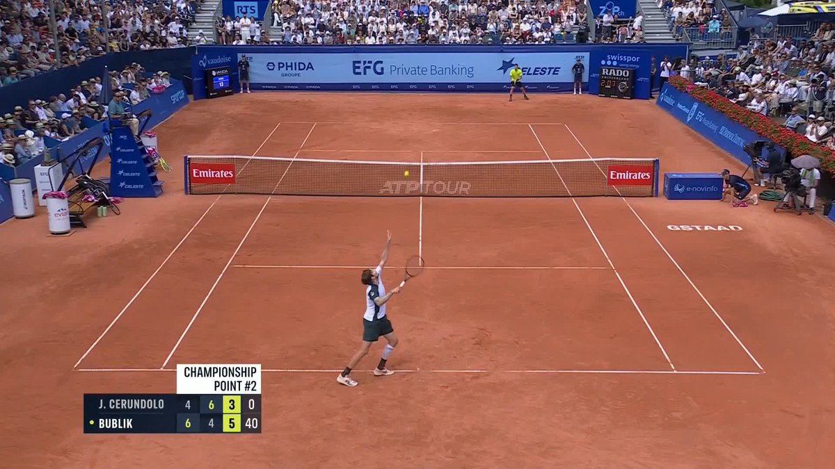 Alexander Bublik wins the Swiss Open 🏆