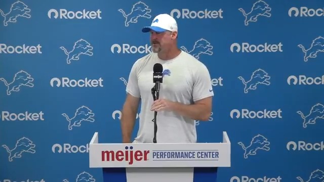 Coach Campbell on the O-Line