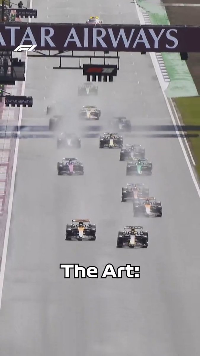 The art and the artist - from Silverstone's highest vantage point 👋 #F1 #BritishGP