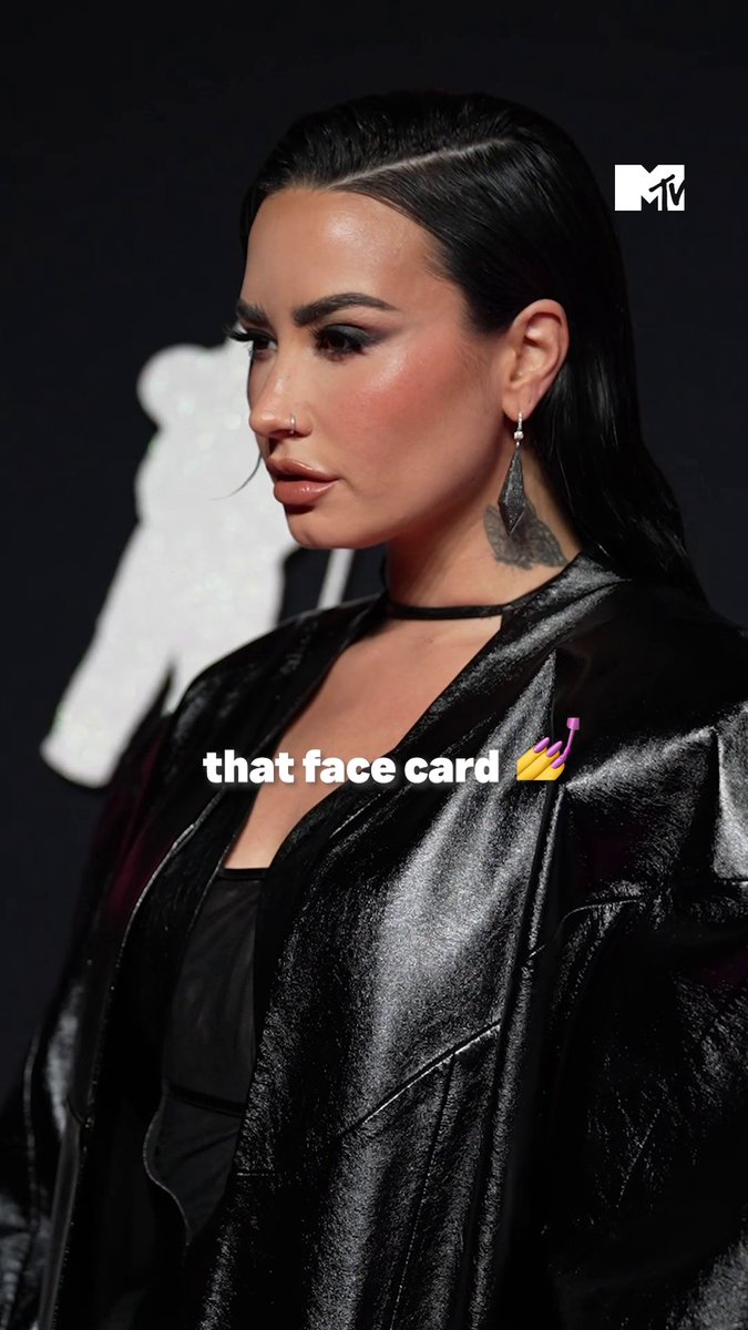 O face card a minha diva Demi Lovato sempre teve, tá bbs? 💅 #MTVMúsica #DemiLovato #Fast #MTVBR