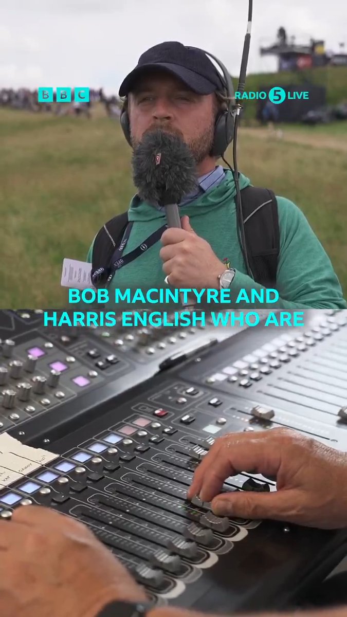 Ever wondered how golf works on the radio? ๐๏ธโณ๏ธ Wonder no more... James Gregg breaks it down from fairway to fader ๐๏ธ #BBCGolf #TheOpen