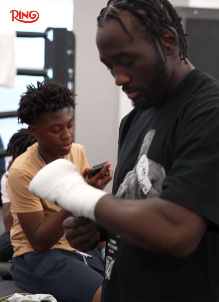 Terence Crawford is getting locked in ahead of his super fight against Canelo Alavarez on Netflix 🔥 Book your ticket now 🎟️