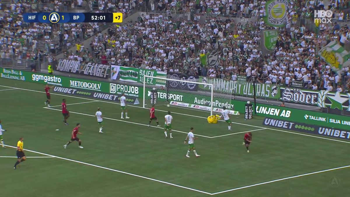 Adam Jakobsen igen! 2-0 BP mot Hammarby! 🔴⚫️ 📲 Se matchen på HBO Max