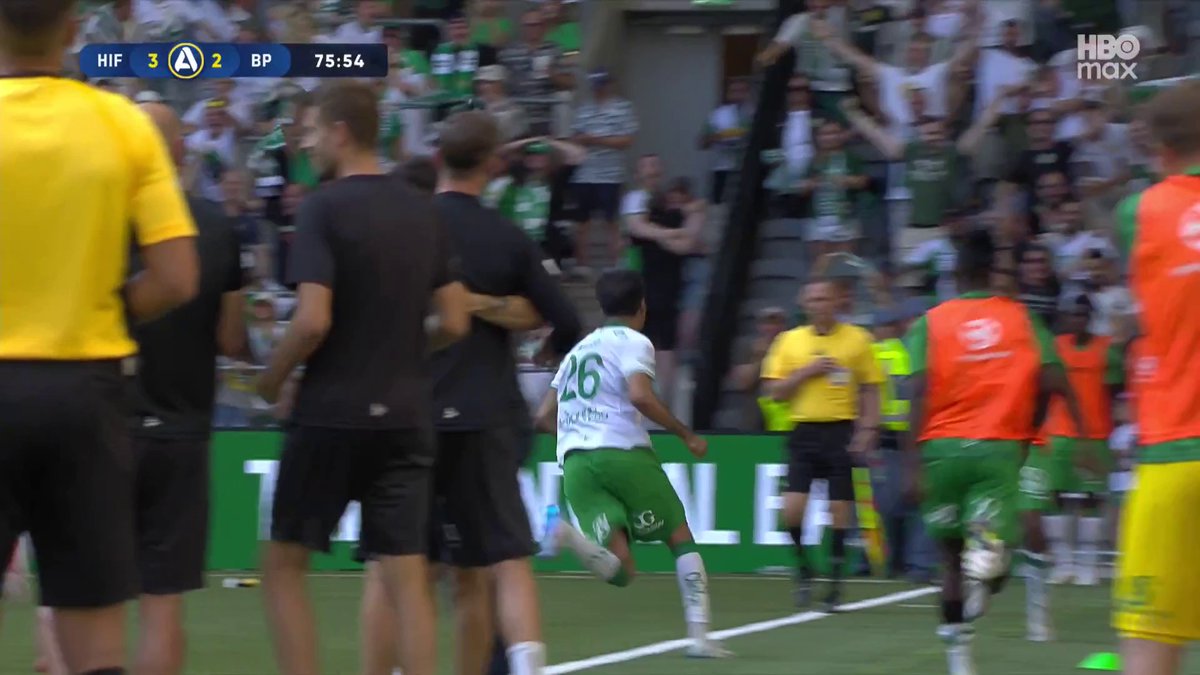 Hammarby har vänt på matchen! Montader Madjed 🚀 📲 Se matchen på HBO Max