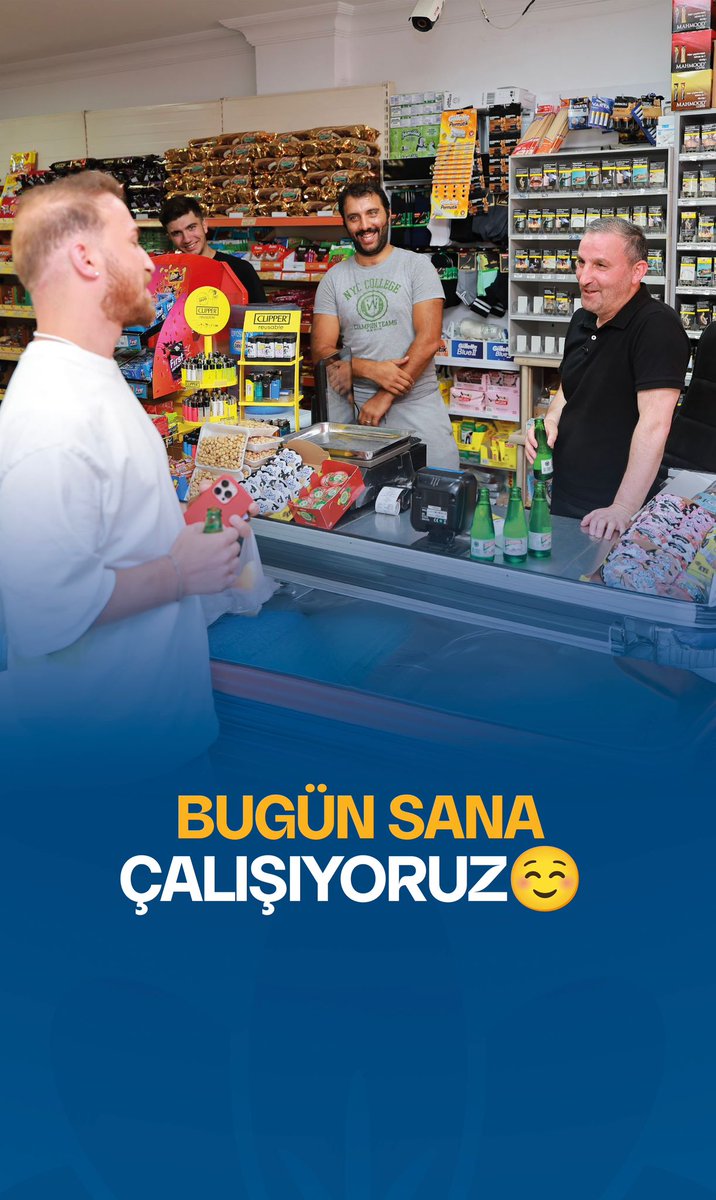 Bugün sana çalışıyoruz😉