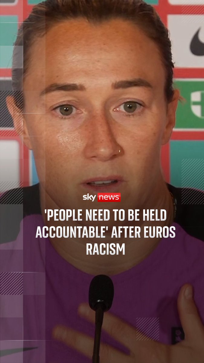 England defender Lucy Bronze said social media platforms and individuals need to be held accountable after her teammate Jess Carter received racist abuse online.