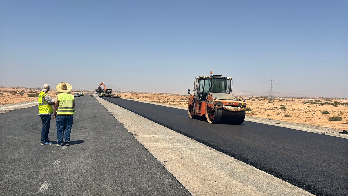 🇲🇦🏗️ Le projet de l’autoroute Guercif-Nador, qui permettra de connecter le futur complexe industrialo-portuaire Nador West Med au réseau autoroutier national, suit un bon rythme d’avancement.