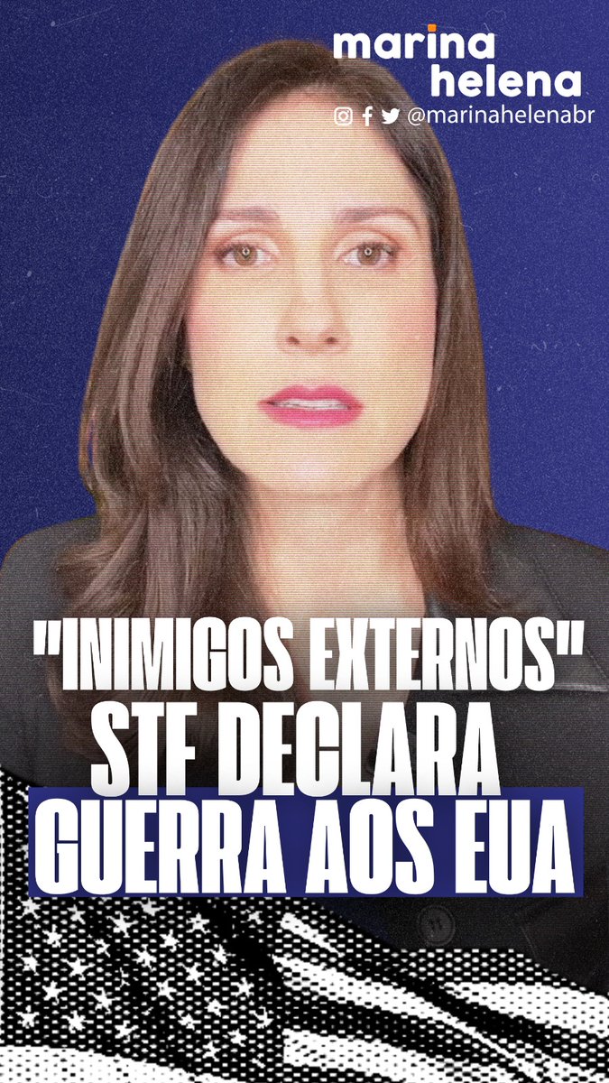 O STF, na prática, declarou os EUA inimigos do Brasil. Entenda o que está por trás dessa decisão. Compartilhe com quem precisa saber!
