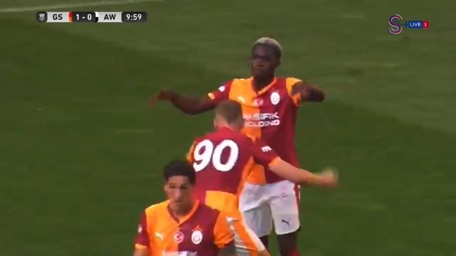 🎯 Yunus Akgün'ün nefis asisti, Derrick Köhn'ün şık gol vuruşu! Galatasaray öne geçti! 🟡🔴