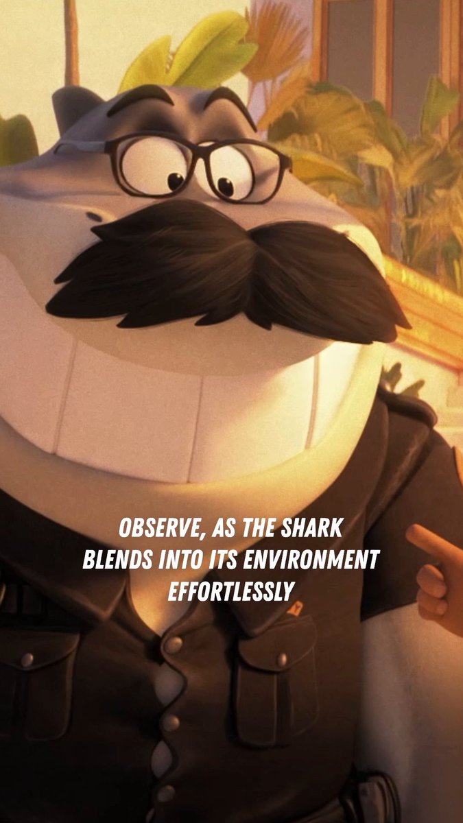 Just your average 8-foot-tall security guard with gills. Move along. Nothing fishy here. 🦈 🥸 See Mr. Shark steal the spotlight in #TheBadGuys2, blasting into theaters August 1. #SharkWeek