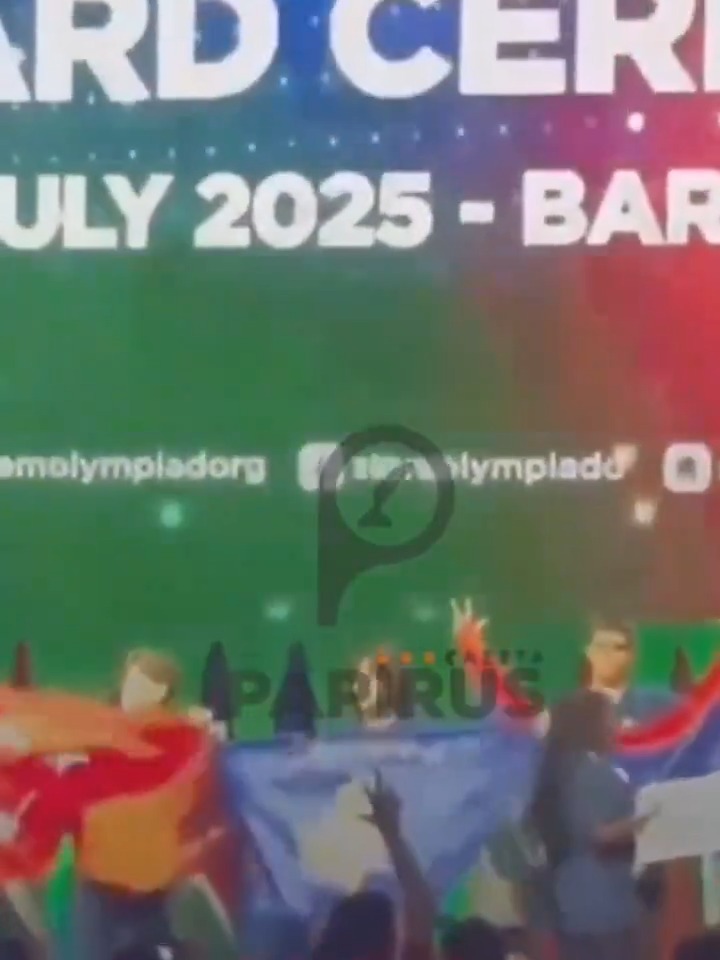 🇽🇰 Kosovo won multiple medals in science, coding, and mathematics at the International STEM Olympiad in Barcelona. The usual suspects attempted to cause a scene during one of the awards ceremonies.