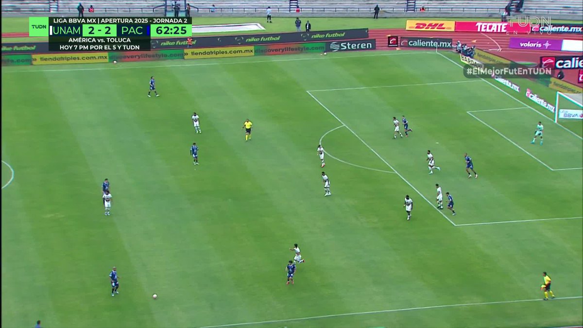 ¿Golazo o nuevo error? Togni mete un zapatazo que Parra no puede detener #ElMejorFutEnTUDN #LigaMX