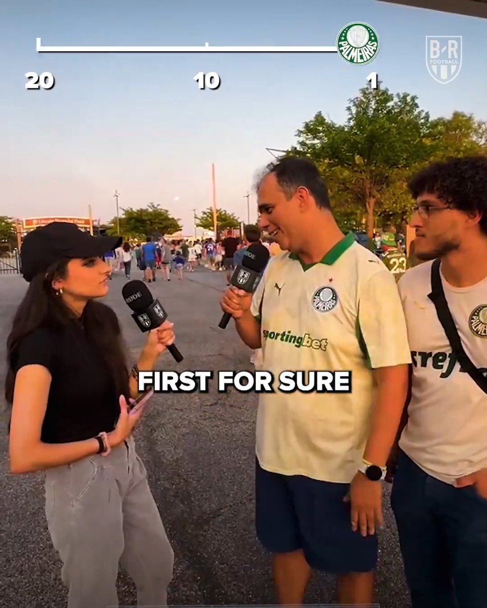 Palmeiras fans imagine where they would finish in the Premier League 🔮