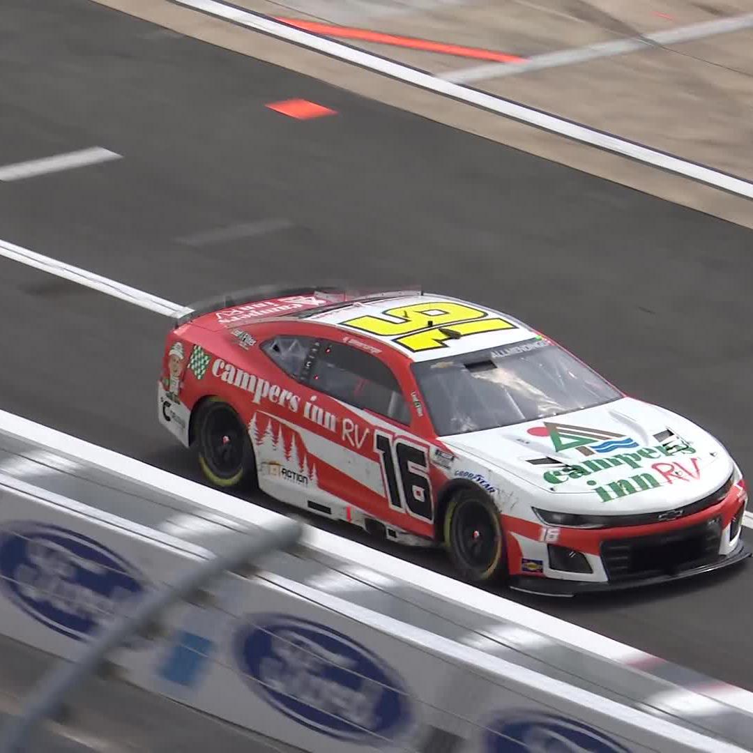 Brake issues for the No. 16 sends AJ Allmendinger to the garage.
