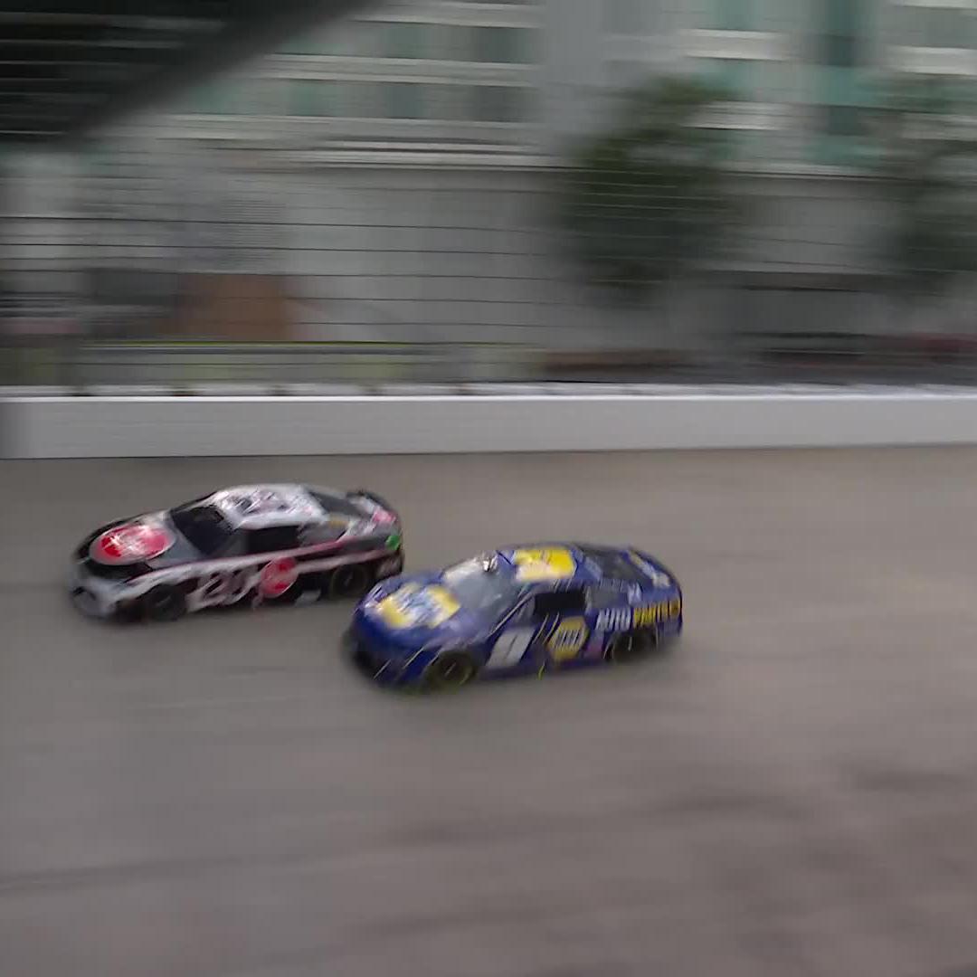 AROUND GOES BELL ON THE RESTART!