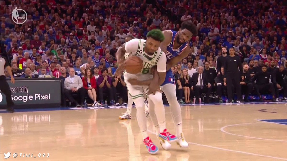 Marcus Smart Game 6 against Philly. Tatum talks would have been cooked without Smart. 22/7/7 + 2 steals on 65.6% TS