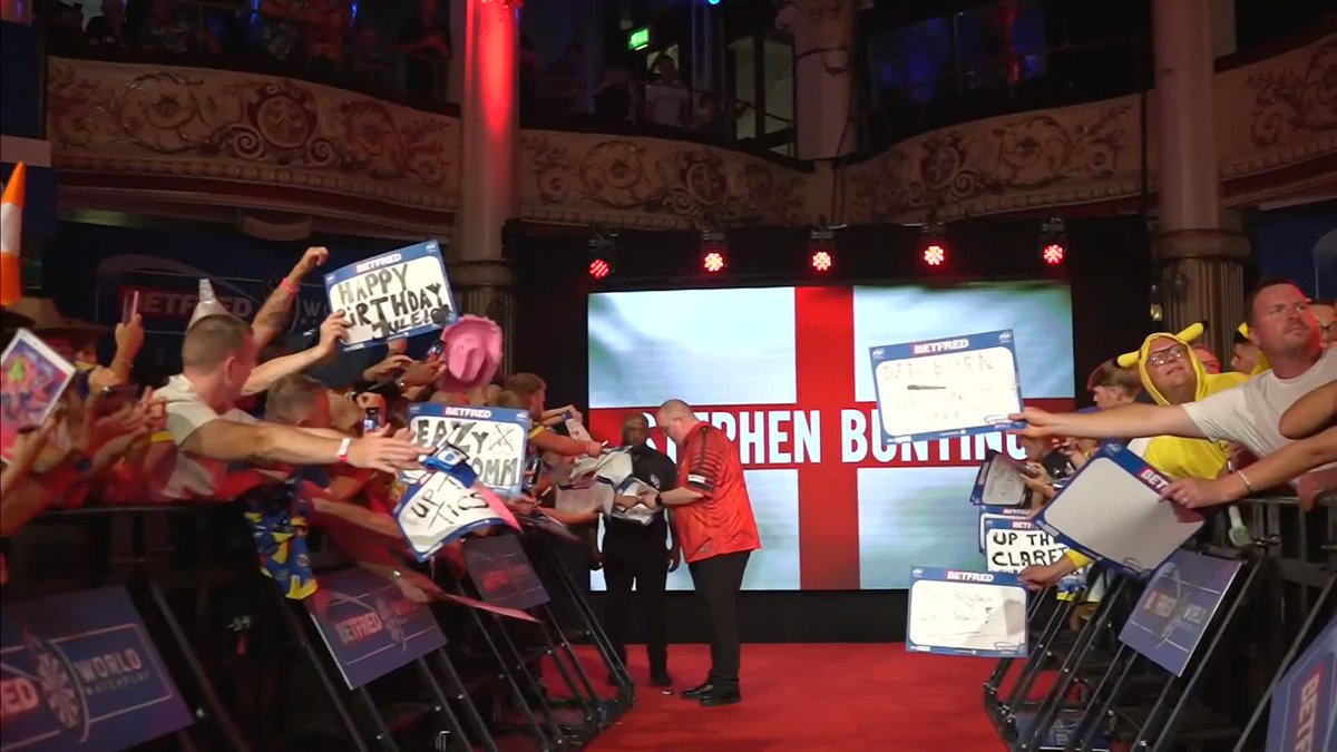 Stephen Bunting is BACK ๐คฉ We've missed that walk-on ๐