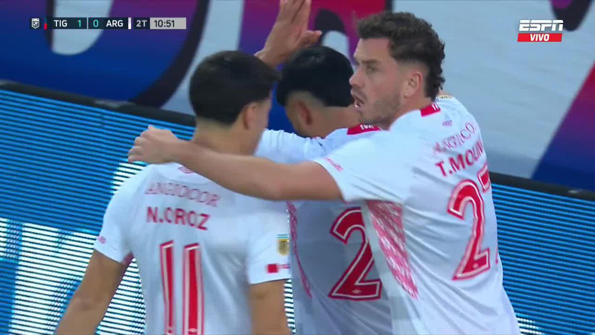 EL TACO DE SOSA, EL BOMBAZO DE PRIETO. QUÉ GOLAZO DE ARGENTINOS. 🔥🇦🇷