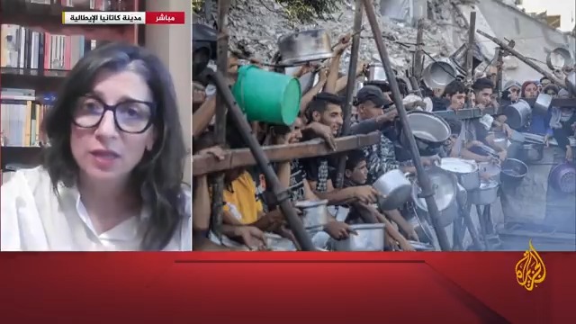 المقررة الأممية للأراضي الفلسطينية فرانشيسكا ألبانيز للجزيرة: نية إسرائيل الوحيدة والأساسية هي محو الفلسطينيين من قطاع غزة، ولا كلمات تصف ما يحدث هناك والمجاعة وصلت ذروتها، وإسرائيل تفعل ما يحلو لها لأن الولايات المتحدة تدعمها، ولا توجد أي دولة تقف في وجه هذين البلدين #حرب_غزة