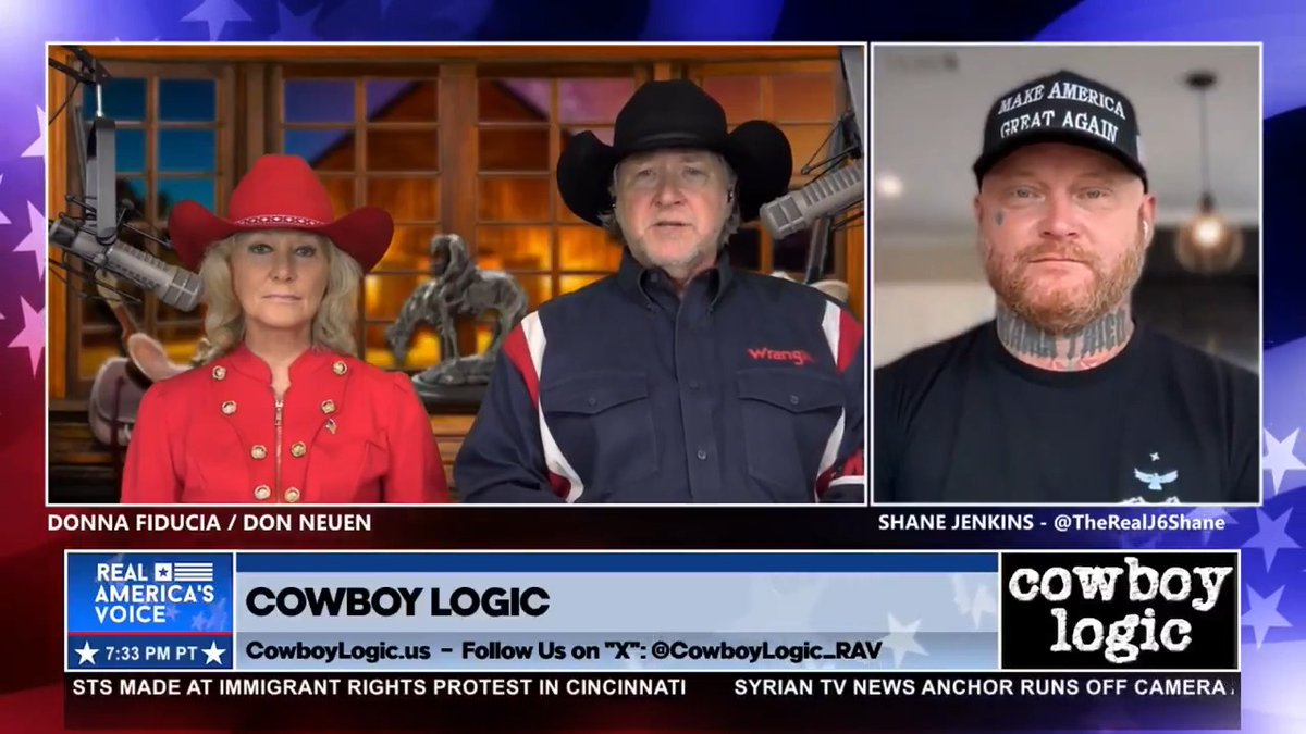 J6ERS TRYING TO FIND THE “NEW NORMAL” “You would think that after being pardoned that things would go back to normal…What I found is, there is a ‘new normal’ that I’ve been trying to adapt to...” - Shane Jenkins | The Real J6 opens up to Official Cowboy Logic / Donna Fiducia about the struggles he and many J6ers have faced.