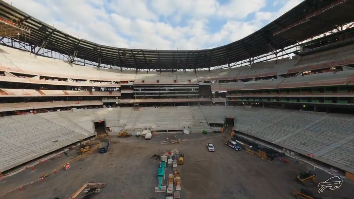 POV: you're flying through New Highmark Stadium. 😍 | #BillsMafia
