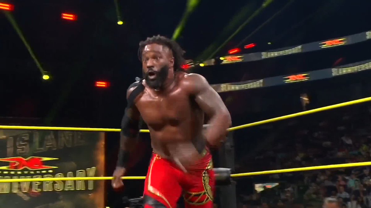 .Mustafa Ali just kicked out of THE LUMBAR CHECK! WATCH #TNASlammiversary on TNA+: