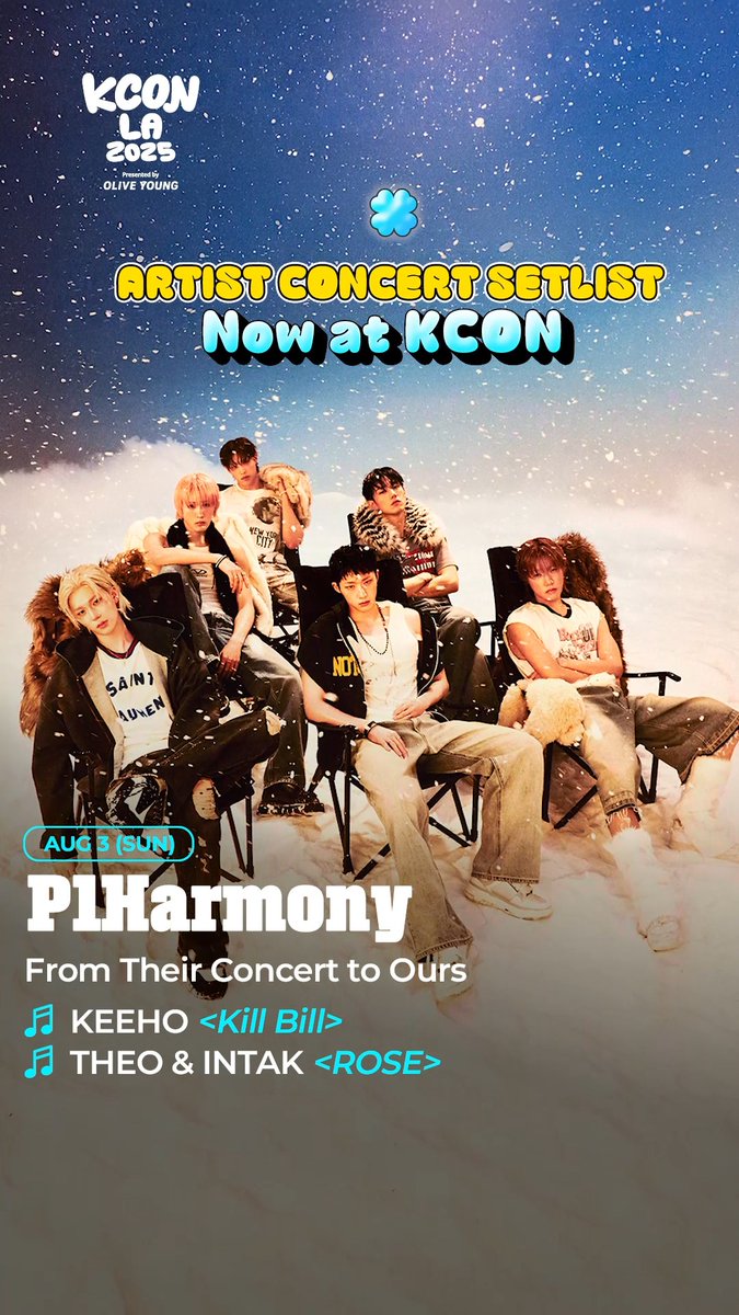 [#KCONLA2025] ARTIST STAGE SNEAK PEEK #1 𝐒𝐓𝐀𝐆𝐄 𝐅𝐈𝐑𝐒𝐓 𝐑𝐄𝐕𝐄𝐀𝐋 💙 AUG 1 (FRI) izna 𝐀𝐑𝐓𝐈𝐒𝐓 𝐂𝐎𝐍𝐂𝐄𝐑𝐓 𝐒𝐄𝐓𝐋𝐈𝐒𝐓 → 𝐍𝐨𝐰 𝐚𝐭 𝐊𝐂𝐎𝐍 💙 AUG 2 (SAT) ZEROBASEONE 💙 AUG 3 (SUN) P1Harmony 💙 AUG 3 (SUN) JO1 📍 ARTIST STAGE 📍 LA Convention Center, South Hall - ► Get your Ticket Now! 🔗 - 📌 Ticket Info 🔗 🎟️ KCON EXPRESS / FAST PASS 🔗 - ✅ For more information about KCON, visit Mnet Plus APP and - KCON LA 2025 AUG 1-3 Arena, LA Convention Center Let's #KCON