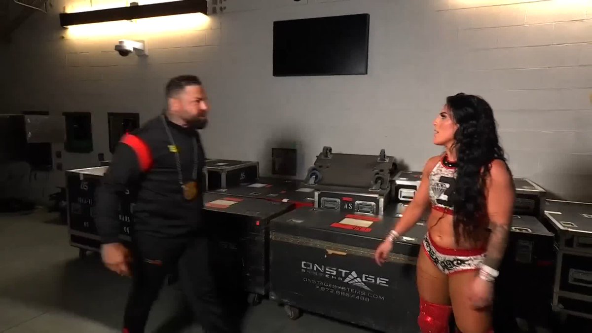.Santino Marella has had enough of Tessa Blanchard! Watch #TNASlammiversary LIVE on TNA+:
