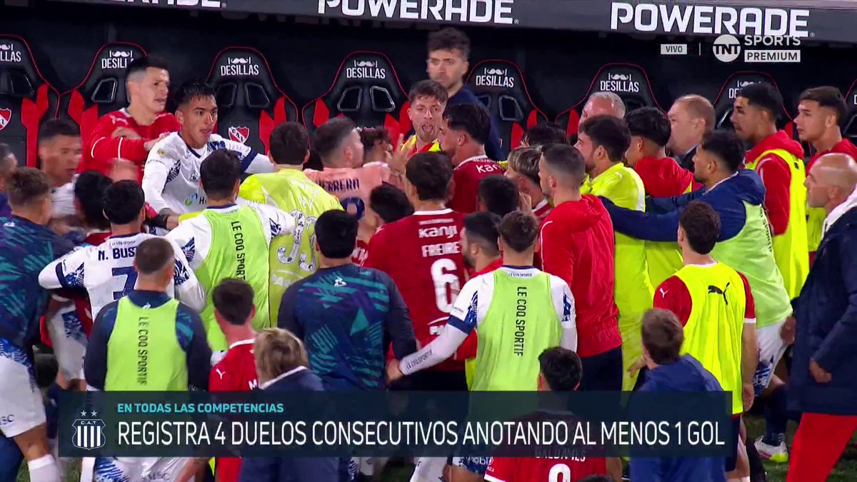 SE PUDRIÓ TODO EN EL FINAL DE INDEPENDIENTE-TALLERES. 😳🇦🇷