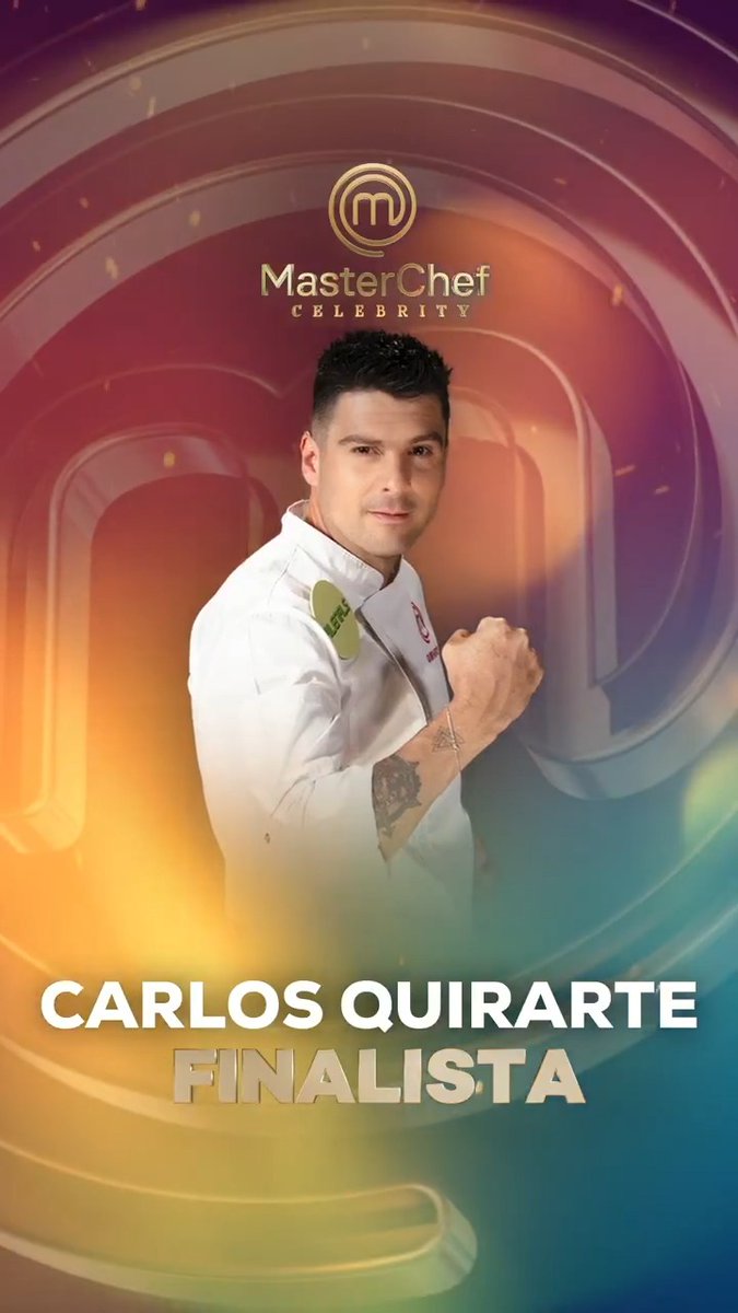 ¡QUIRARTE ES EL PRIMER FINALISTA! 🤩👏🏼 Nuestra celebridad ha entregado su alma, sazón y todo lo que necesita un cocinero para llegar la Gran Final de #MasterChefCelebrity Generaciones. ¡Felicidades! 👨🏻🍳🔥