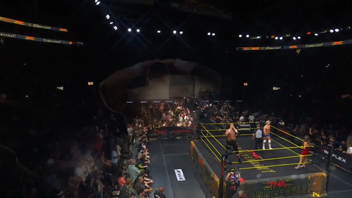 TNA World Champion Trick Williams has arrived and the energy is off the charts! Watch #TNASlammiversary LIVE on TNA+: